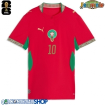 Maglie da calcio Marocco Brahim Diaz #10 Prima Maglia Femminile Mondiali 2026  Manica Corta